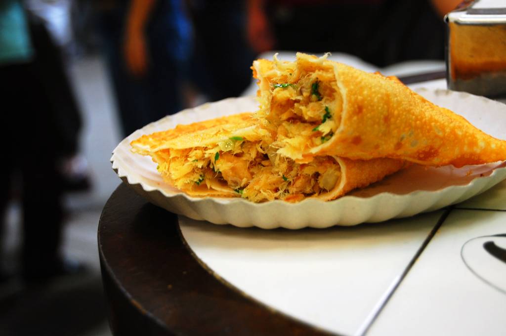 Pastel de bacalhau e berinjela (Joaquim e Maria)