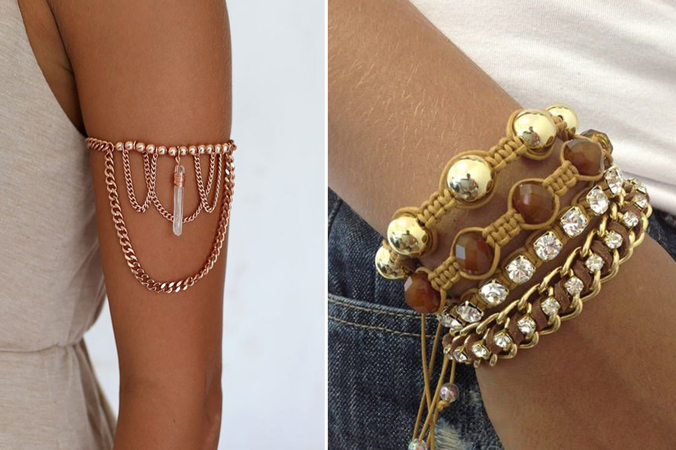 Pulseira e bracelete