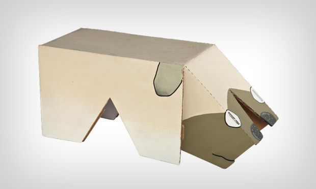 Cachorro de papelão Cachorro de papelão