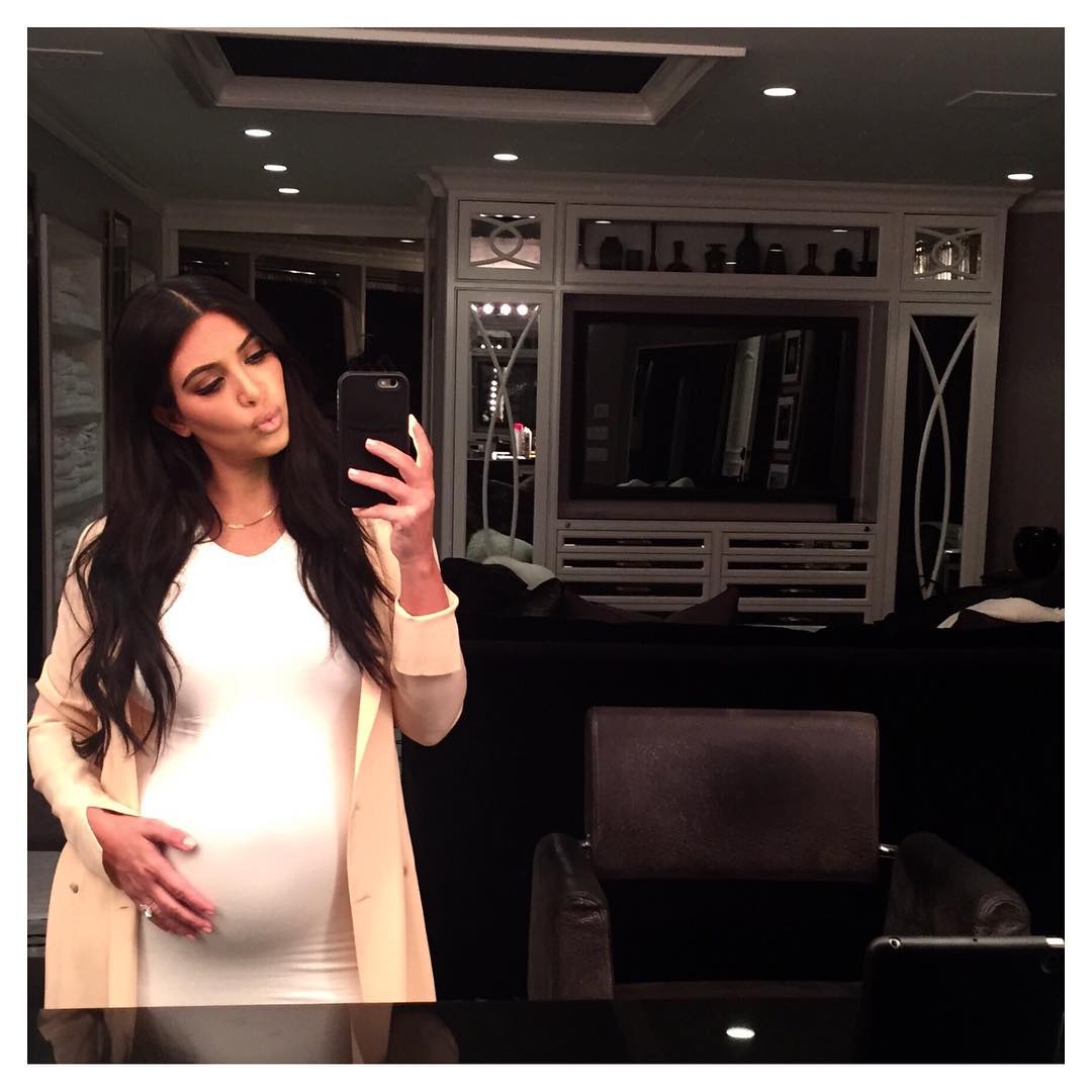 Eu não quero saber quanto peso você ganhou na gravidez, Kim Kardashian