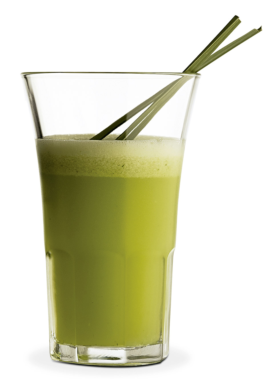 Suco de limão e manjericão