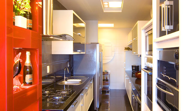 Vermelho na cozinha Vermelho na cozinha