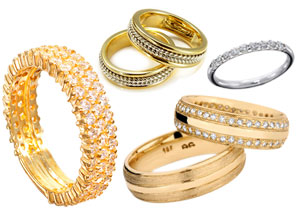 Aliança de casamento: confira a seleção de modelos para noivos de todos os estilos