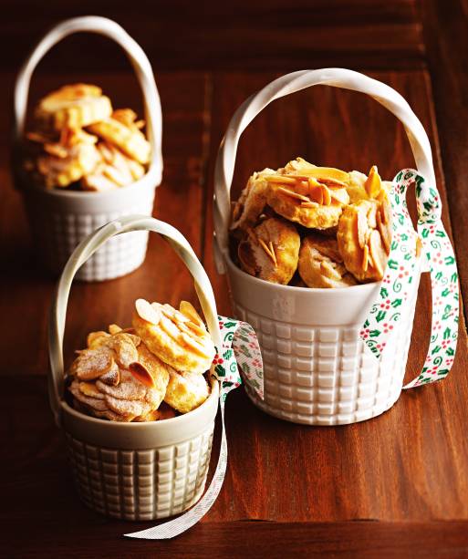 Biscoito de am&ecirc;ndoa: crocante e delicioso!