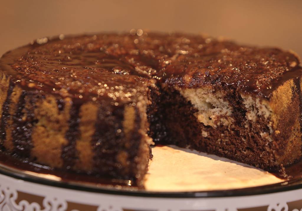 Bolo zebrado: incremente o café de um jeito animal