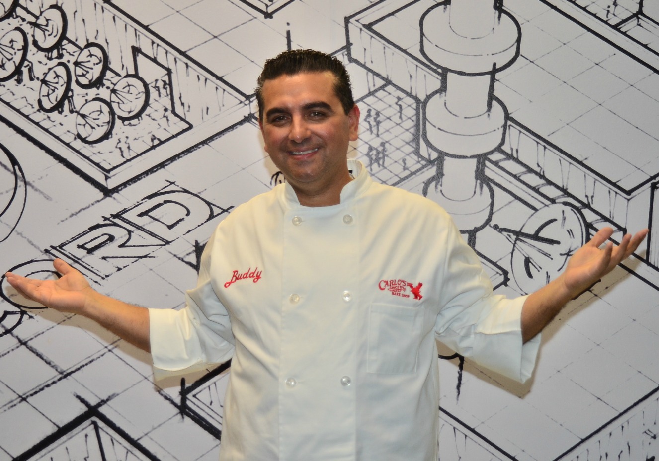 Cake Boss está no Brasil gravando um novo reality de comida caseira