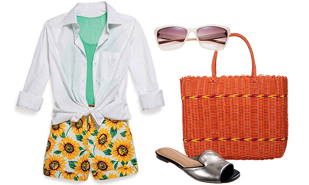 Na dúvida, vá de camisa branca! Ela é curinga até em looks de verão