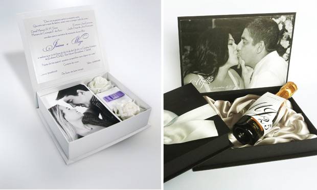 Convite de casamento personalizado
