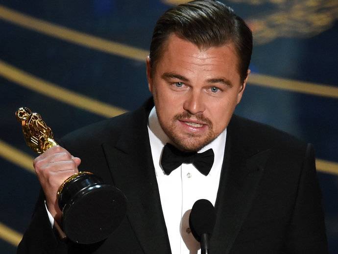 Com discurso sobre preservação ambiental, Leonardo DiCaprio recebe seu primeiro Oscar