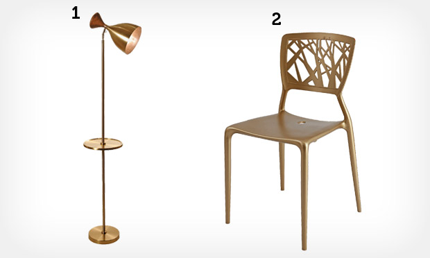 Decoração dourada Decoração dourada