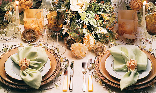 Decora&ccedil;&atilde;o mesa de Natal