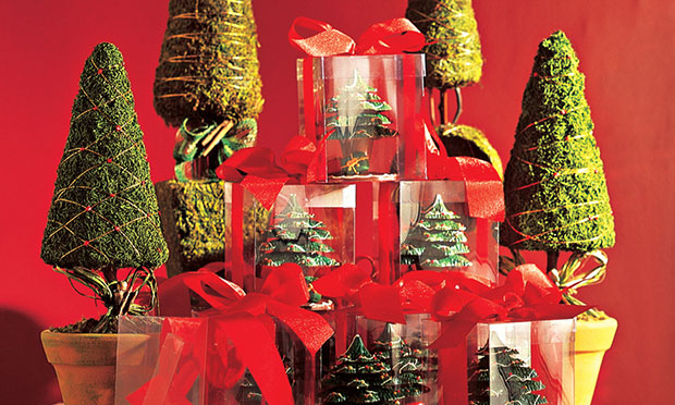 Decora&ccedil;&atilde;o mesa de Natal