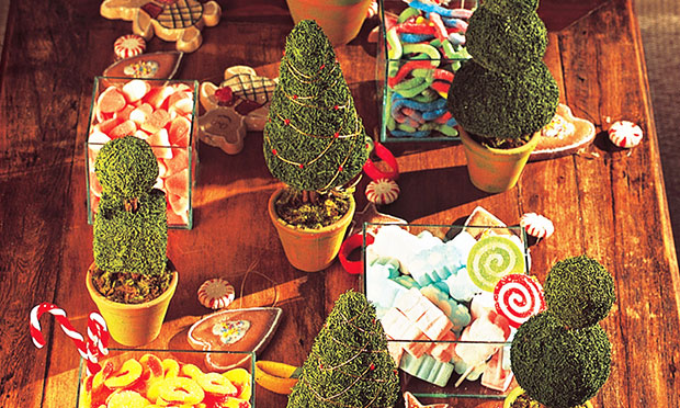 Decora&ccedil;&atilde;o mesa de Natal