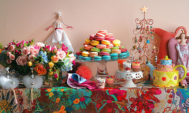 Decora&ccedil;&atilde;o mesa de Natal