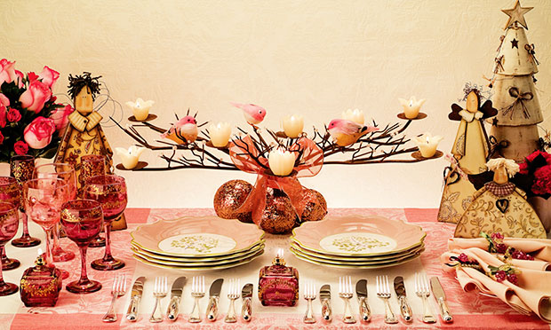 Decora&ccedil;&atilde;o mesa de Natal