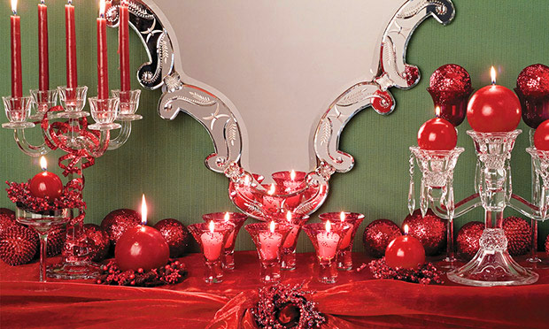 Decora&ccedil;&atilde;o mesa de Natal