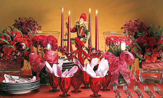 Decora&ccedil;&atilde;o mesa de Natal