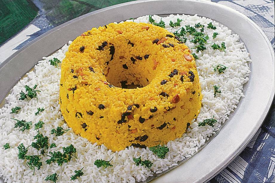 Arroz com açafrão