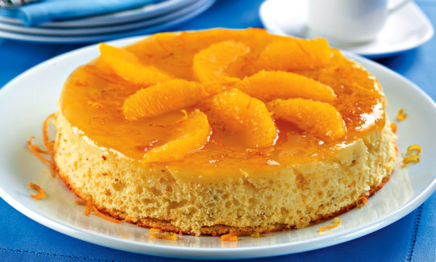 Bolo de laranja superleve