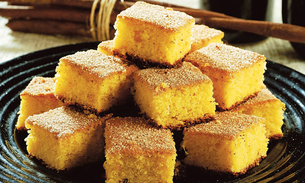 Bolo de fubá secreto Bolo de fubá secreto