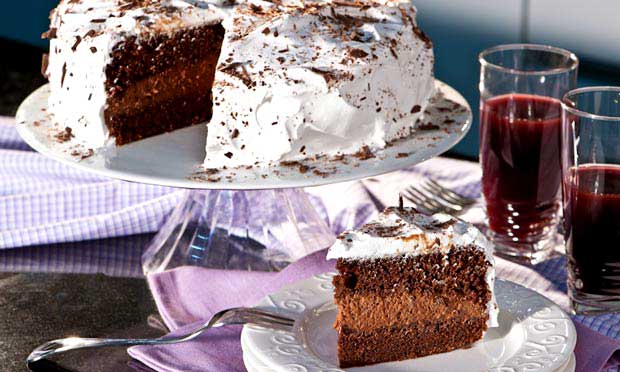 Bolo musse com marshmallow, de Edu Guedes Bolo musse com marshmallow, de Edu Guedes