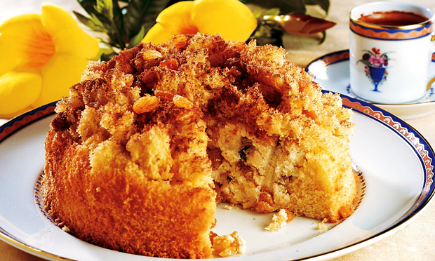 Bolo light recheado com ricota Bolo light recheado com ricota