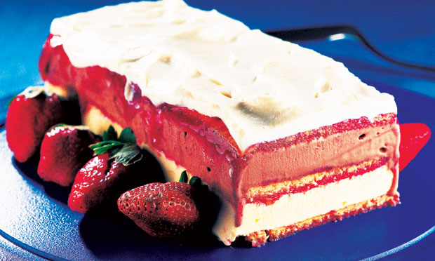 Bolo de sorvete light Bolo de sorvete light