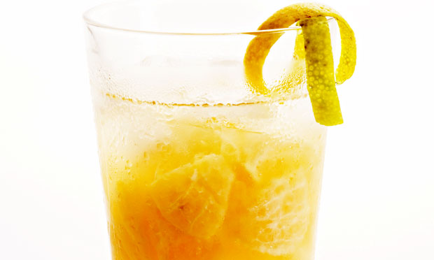 Caipiroska de tangerina