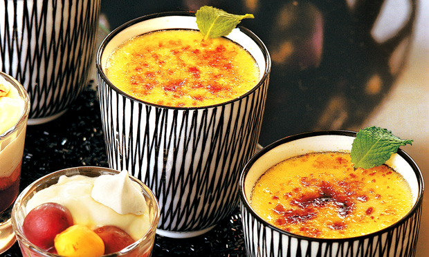 Creme de limão brulée