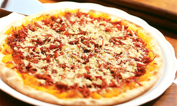 Pizza de carne-seca Pizza de carne-seca