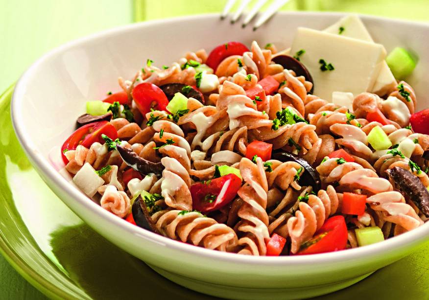 Salada de fusilli Salada de fusilli