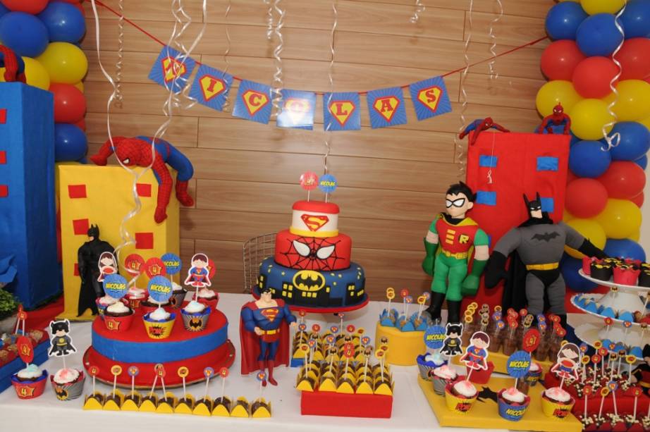 Decoração para festa de aniversário infantil