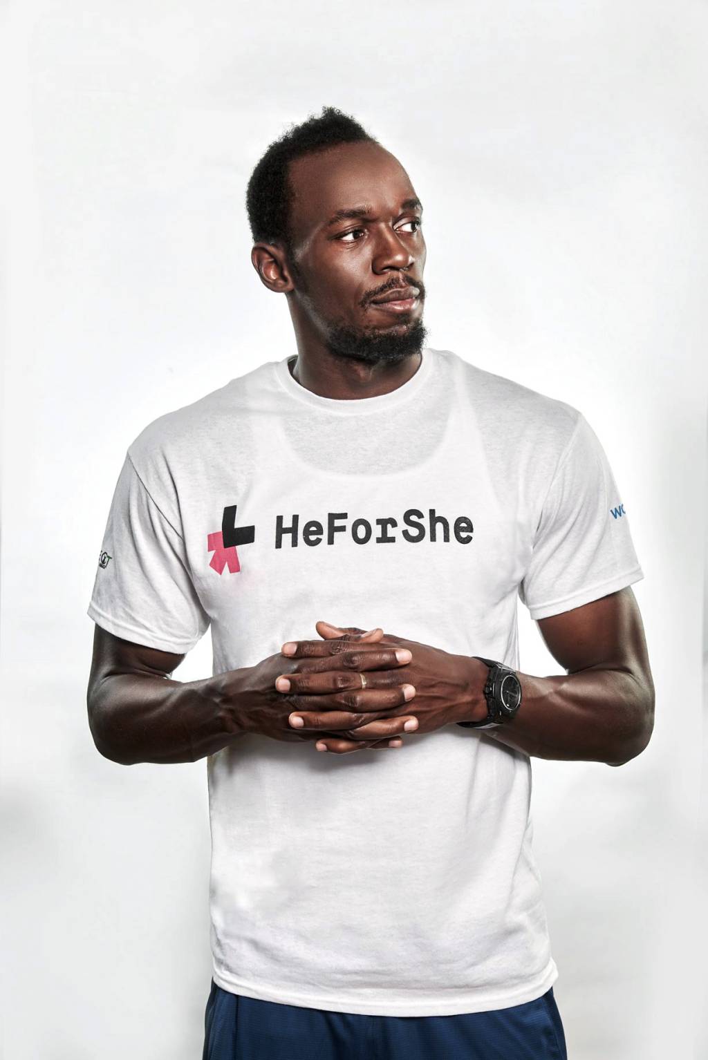 Usain Bolt, “o homem mais rápido do mundo”, aderiu à campanha “HeForShe”