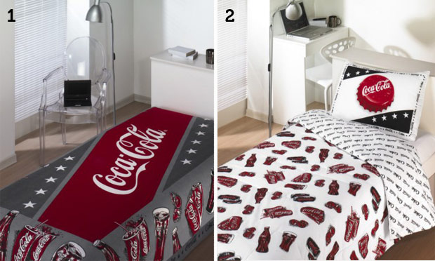 Objetos de decoração Coca-Cola Objetos de decoração Coca-Cola