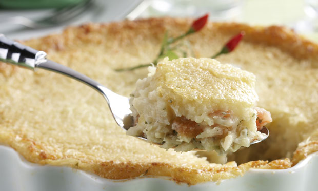 Bacalhau gratinado