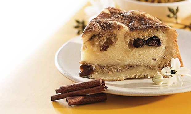 Bolo de banana com p&oacute;len