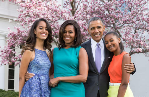 Relembre como eram Sasha e Malia no início do 1º mandato de Obama