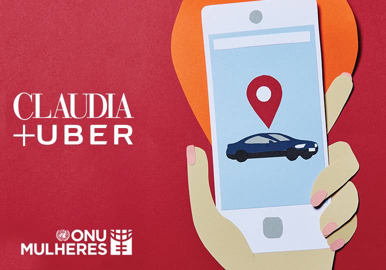 CLAUDIA e Uber se unem em campanha contra o assédio