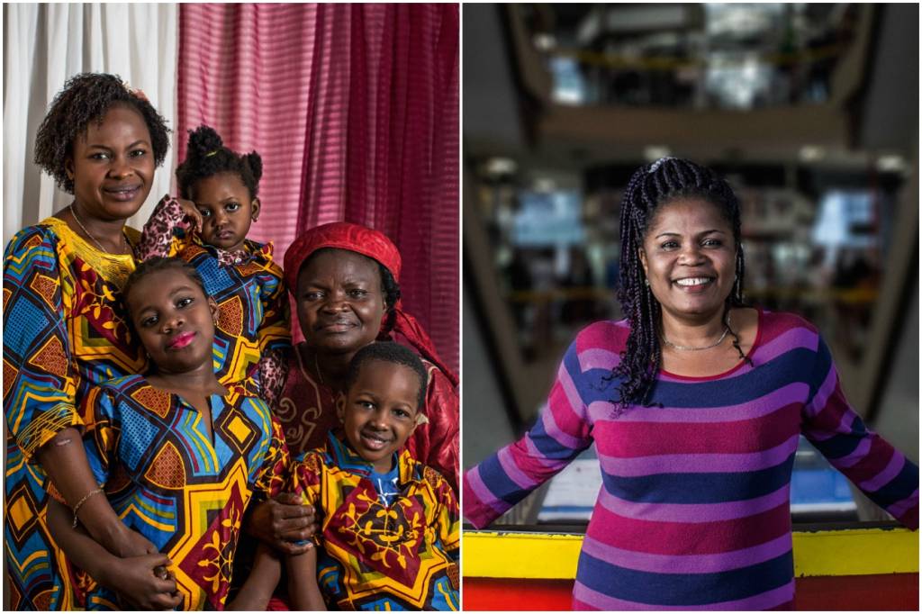 A vida de três refugiadas anos após chegarem ao Brasil