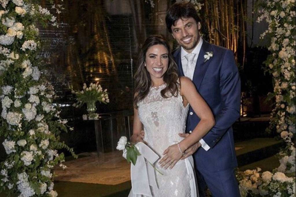 Vídeo mostra Silvio Santos levando Patricia Abravanel ao altar