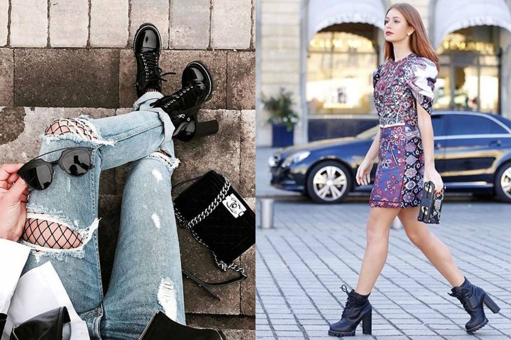 Alerta de tendência: coturno de salto é o sapato da vez