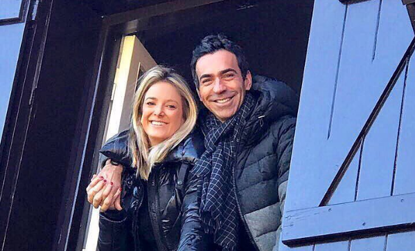 A foto emocionante de Cesar Tralli com a filha