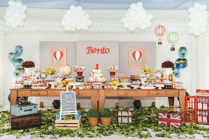 Festa em casa ou no buffet