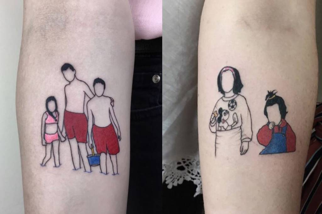 Artista transforma fotografias antigas em tatuagens incríveis