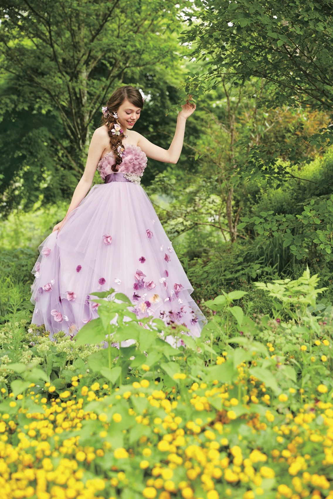 Vestidos de noiva rapunzel