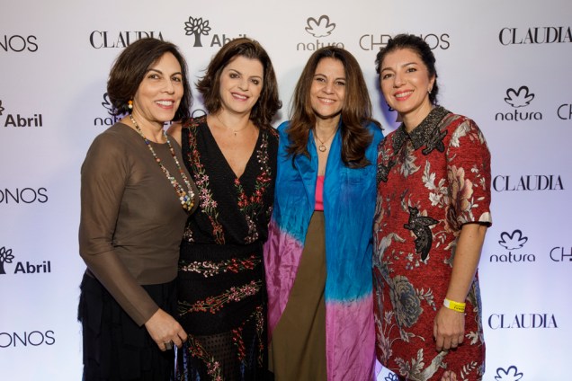 Patr&iacute;cia Zaidan, Alecsandra Zapparoli, Guta Nascimento e Paula Mageste
