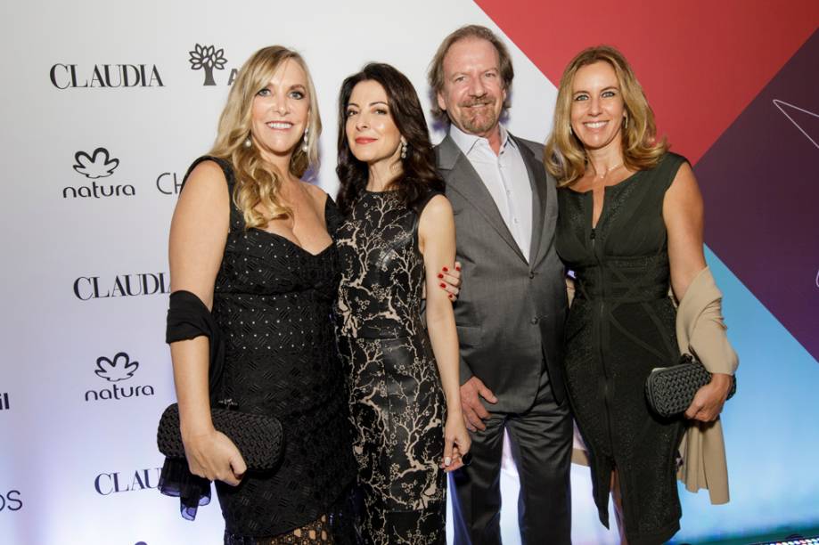 Roberta Civita, Ana Paula Padrão, Giancarlo Civita e Renata Vidal