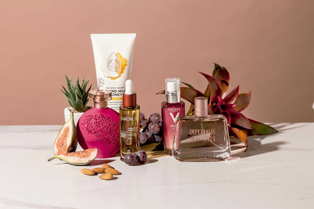 5 novos cosméticos com aromas incríveis de flores e frutas