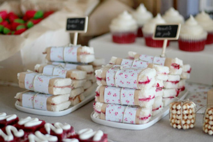 Lanches individuais para festa infantil