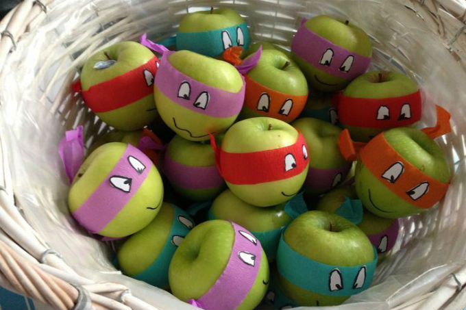 Lanches individuais para festa infantil